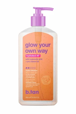 b.tan Glow Your Own Way Clear Self Tan Gel Hydrated Af 177 Ml