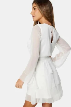 Bubbleroom Kjole Frill Chiffon