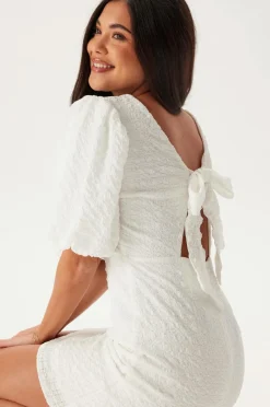 Bubbleroom Kjole Structured Bow