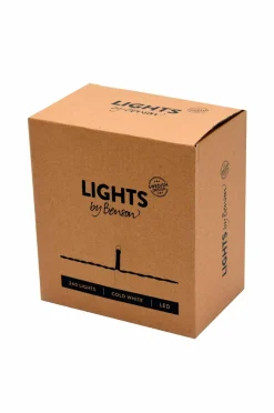 by Benson Lyskæde med 240 små LED-lys, indendørs/udendørs