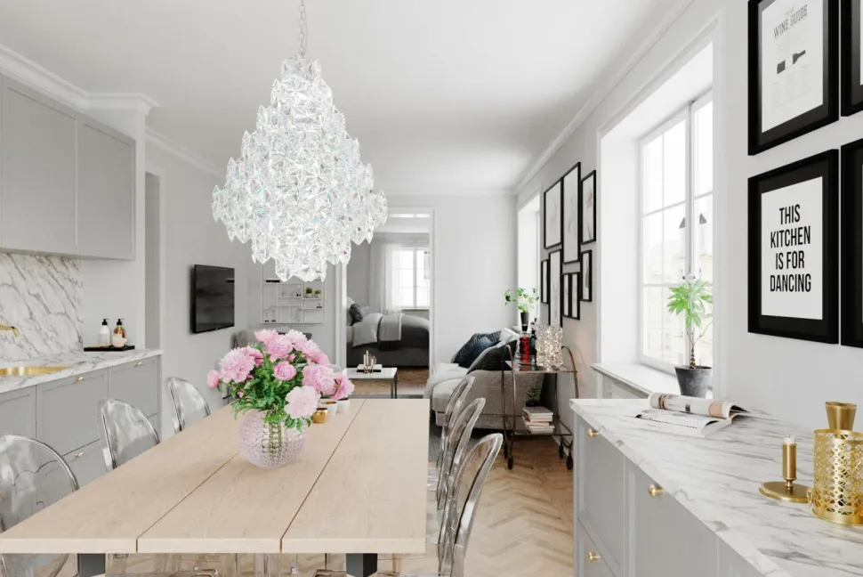 By Rydéns Monarque loftlampe