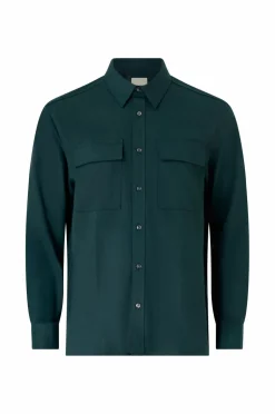 Calvin Klein Skjorte LS Melange PV Easy Shirt