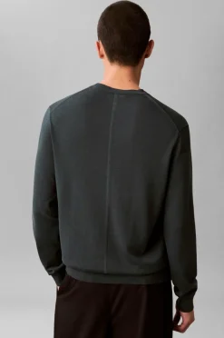 Calvin Klein Trøje LS Supima Cotton Crew 14gg