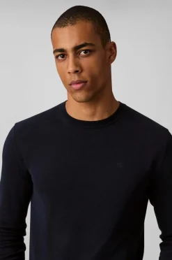 Calvin Klein Trøje LS Supima Cotton Crew 14gg