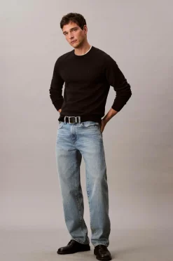 Calvin Klein Trøje LS Supima Cotton Crew 14gg