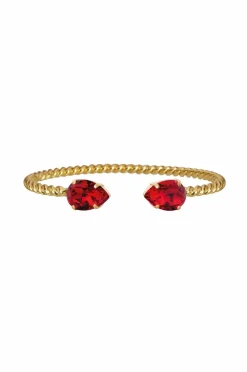 Caroline Svedbom Bangle Mini Drop Bracelet Gold