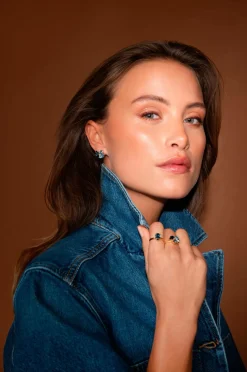 Caroline Svedbom Øreringe Ana Earrings Rhodium