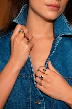 Caroline Svedbom Ring Stardust Gold