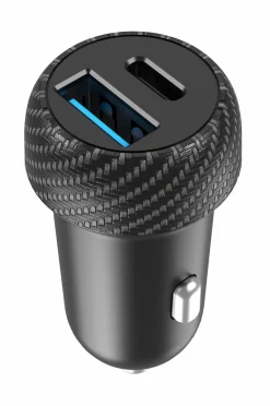 Celly Biloplader 1xusb-c PD 1xusb-a 45w