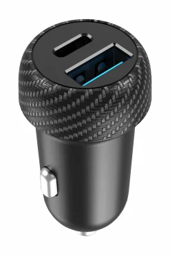 Celly Biloplader 1xusb-c PD 1xusb-a 45w