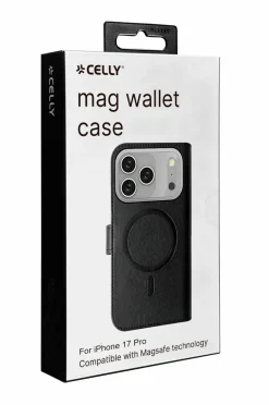 Celly Tegnebogetui Wallet Case Magsafe Iphone 17 Pro