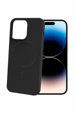 Celly Telefonskal Cromomag Magnetic Soft Rubber Case MagSafe iPhone 15 Pro
