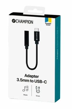 Champion Nordic Adapter USB-C 3,5 mm Dac