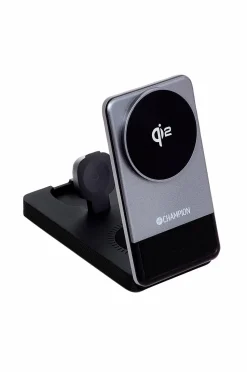 Champion Nordic Trådløs oplader Champion 3-in-1 Qi2