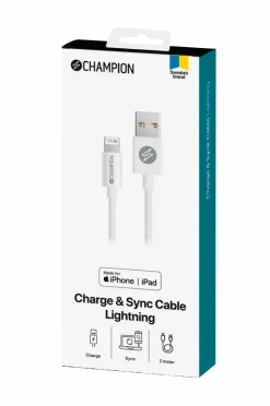 Champion Nordic USB-A til Lightning-kabel 2 m