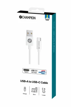 Champion Nordic USB-A til USB-C-kabel 1 m