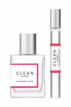 CLEAN Giftbox Classic Strawberry Fields Duo Edp 30 Ml + Rollerball 10 Ml