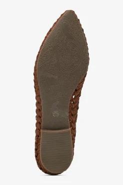 Copenhagen Shoes Ballerinasko ON MY Love Cognac