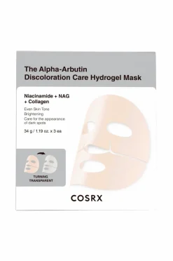 COSRX The Alpha-Arbutin Discoloration Care Hydrogel Mask 3 pcs