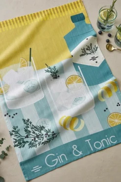 Coucke Køkkenhåndklæde Gin & Tonic 50x75 cm