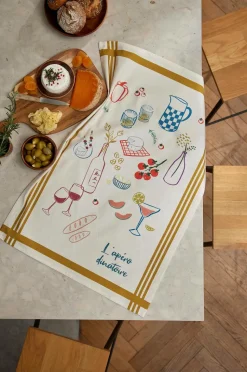 Coucke Køkkenhåndklæde L'Apero Dinatoire 50x75