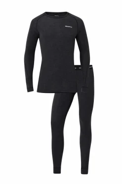 Craft Langærmet undertrøje Core Wool Merino Set M
