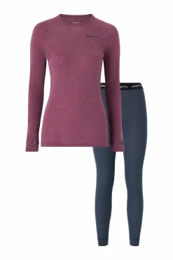 Craft Skiundertøj Core Wool Merino Set W