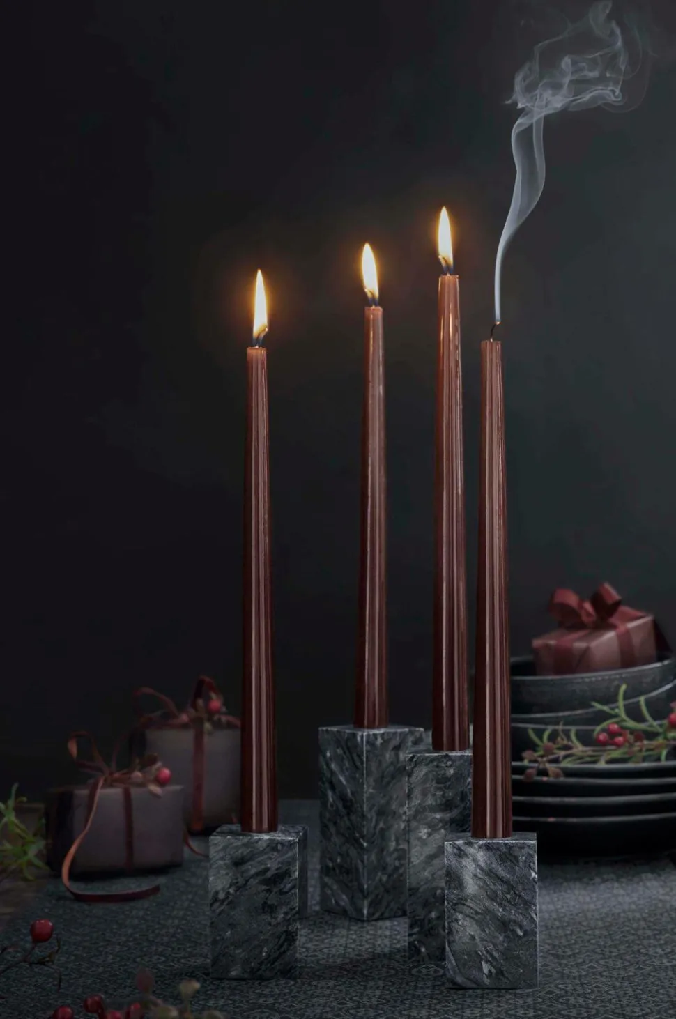 Cult Design Lysestage Marmo 12cm