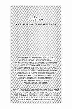 David Beckham Homme EdT 50 ml