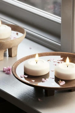 DeluxeHomeart Flydende LED fyrfadslys 6,1 cm 2 stk.