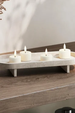 DeluxeHomeart LED fyrfadslys 6x4,5 cm 2 stk.