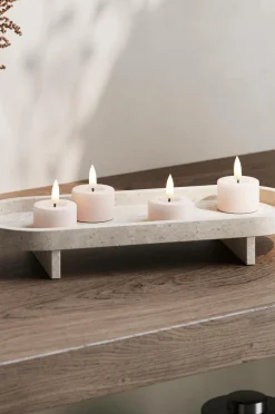 DeluxeHomeart LED fyrfadslys 6x4,5 cm 2 stk.