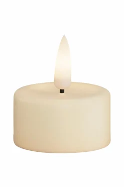 DeluxeHomeart LED fyrfadslys 4x4,5 cm 2 stk.