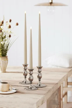 DeluxeHomeart LED Taper Candle Shiny 2,2x38 cm 2 stk.