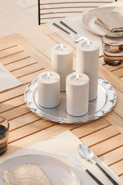 DeluxeHomeart LED udendørs bloklys 7,5x15 cm