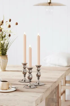 DeluxeHomeart LED-kronelys 2,2x24 cm 2 stk.