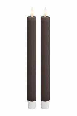 DeluxeHomeart LED-kronelys 2,2x24 cm 2 stk.