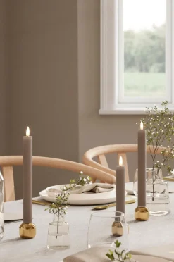 DeluxeHomeart LED-kronelys 2,2x24 cm 2 stk.