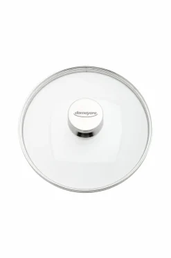 Demeyere Låg 24 cm, glas med stålknop