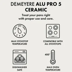 Demeyere Stekpanna Alu Pro 5 Ceraforce 28 cm