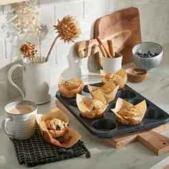 Denby Muffinsform Denby Quantanium Finish 6 cup