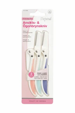 Depend Face & Eyebrow Razor , Foldable