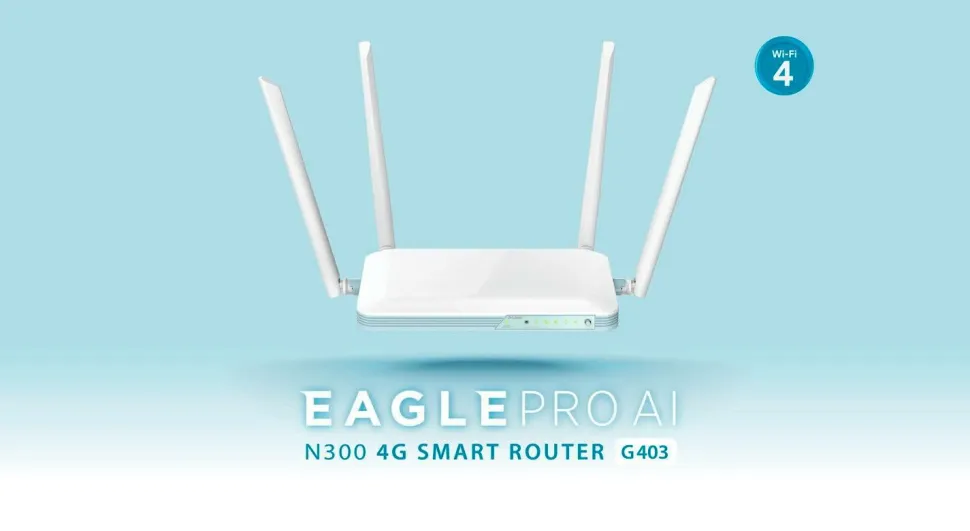 D-Link Smart router Eagle Pro AI N300 4G
