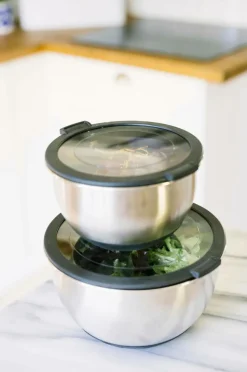 Dorre Skål Belle 2 stk. med gennemsigtigt låg