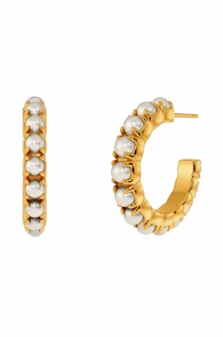 Edblad Øreringe Lilo Hoops L Gold