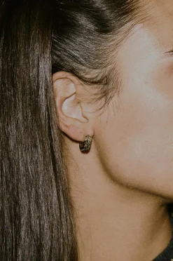 Edblad Øreringe Rays Hoops S Gold