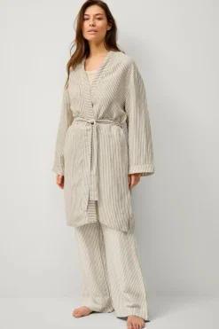 Ellos Collection Badekåbe i hørblanding