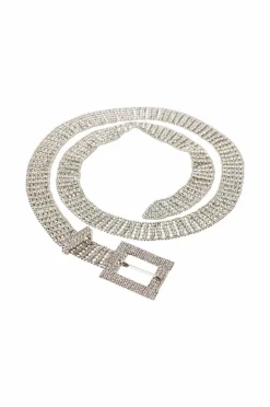 Ellos Collection Bælte med rhinstene