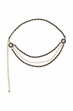 Ellos Collection Bælte med perler