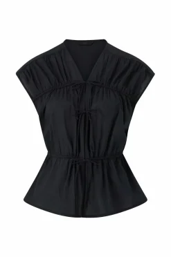 Ellos Collection Bluse med snørebånd